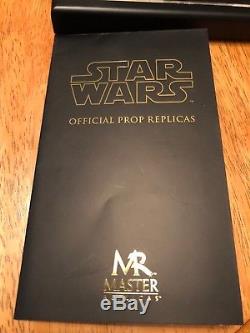 Master Replicas Star Wars YODA Lightsaber Prop Replica Attack Clones New in Box