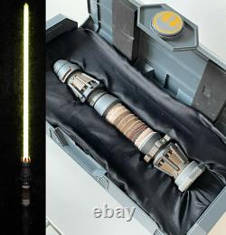 NEW 2021 Star Wars Galaxy's Edge REY SKYWALKER Legacy Lightsaber with26 Blade