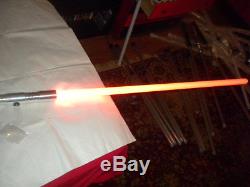NEW Color Changing Double Blade Lightsaber Staff Darth Maul green yellow purple