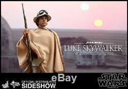 NEW STAR WARS Ep IV A New Hope Luke Skywalker 16 12 Figure SIDESHOW HOT MMS297
