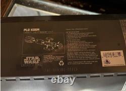 NEW Star Wars Galaxy's Edge Plo Koon Legacy Lightsaber Hilt Disney 2022 IN HAND