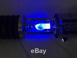 Obi-wan Kenobi Lightsaber with light up crystal chamber