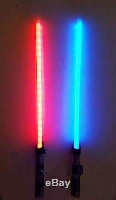 Official Star Wars Huge Hasbro Lightsaber Lights And Sound Fx Light Saber New