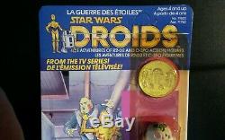 R2-D2 POP-UP LIGHTSABER DROIDS cartoon Vintage Star Wars KENNER 1985 Bilingual