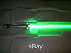 RARE Green Ahsoka Tano Force Lightsaber With Sound FX Saberforge Custom Paint