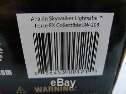 Rare. Anakin Skywalker Master Replicas FX Lightsaber 2005 SW-208