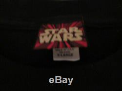 Red Darth Maul Face, Original Star Wars Tee, Darth Full Suit with Light Saber