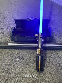 Reforged REY Skywalker Star Wars Galaxy's Edge Legacy Lightsaber With Blade Incl