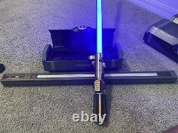 Reforged REY Skywalker Star Wars Galaxy's Edge Legacy Lightsaber With Blade Incl