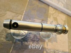 SABERFORGE ADAMENT LIGHTSABER, VETERAN TIER, EXC. COND, WithBLADE, RECHARGE CORD