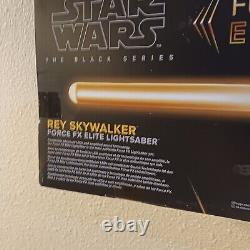 STAR WARS The Black Series Rey Skywalker Force FX Elite Lightsaber NIB