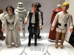 STAR WARS Vintage First 12 All Complete with ORIGINAL WEAPONS LIGHTSABERS