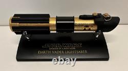 SW-306 Star Wars Master Replicas. 45 Lightsaber Replica GOLD Darth Vader ANH