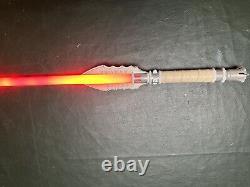 Sith Lord Sabers Custom Etched The Menace Proffie Installed Lightsaber