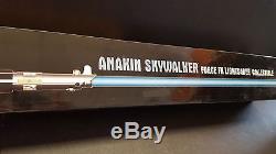 Star Wars Anakin Skywalker Force FX Master Replica Lightsaber SW-208 Sealed 2005