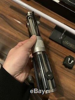 Star Wars Anakin Skywalker Signature Force FX Lightsaber Removable Blade Hasbro