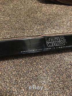 Star Wars Asajj Ventress Hasbro Force FX Lightsaber Brand New In Box