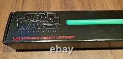 Star Wars Black Series Force FX Luke Skywalker Green Lightsaber 2015 NEW Hasbro