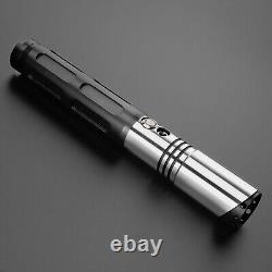 Star Wars Combat Lightsaber Baselit Custom No. 131 FX RGB Black Hilt Replica