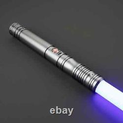 Star Wars Combat Lightsaber Baselit No. 116 FX RGB Grey 73cm Blade Replica