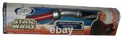 Star Wars Count Dooku (2003) Hasbro Electronic Lights & Sounds Lightsaber Toy