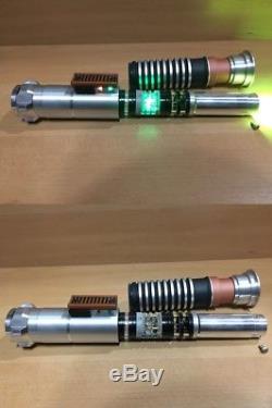 Star Wars Custom Luke Skywalker Crystal Reveal Lightsaber