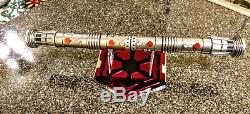 Star Wars Darth Maul Ep. I Phantom Menace Lightsaber With Stand Very Cool