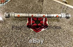 Star Wars Darth Maul Ep. I Phantom Menace Lightsaber With Stand Very Cool