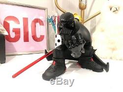 Star Wars Death Vader Statue Figure Collectible Tracy Tubera Light Saber Vinyl