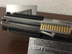 Star Wars ESB TLJ Luke Skywalker lightsaber replica 11 Graflex 3 cell prop