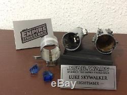 Star Wars ESB TLJ Luke Skywalker lightsaber replica 11 Graflex 3 cell prop