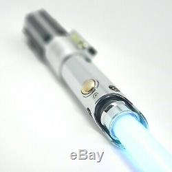 Star Wars Force FX Master Anakin Skywalker Hasbro Replicas 2007 Blue Lightsaber
