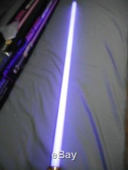 Star Wars Force Fx Mace Windu Attack Of The Clones Master Replica Lightsaber