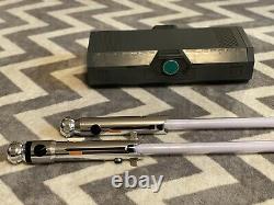 Star Wars Galaxy Edge Ahsoka Tano Hilt Legacy Lightsaber Brand New & 2 Blades