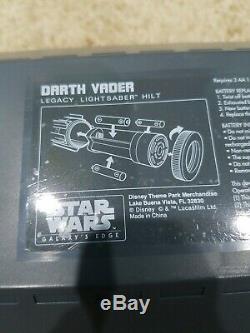 Star Wars Galaxys Edge Darth Vader Legacy Lightsaber (new Sealed)