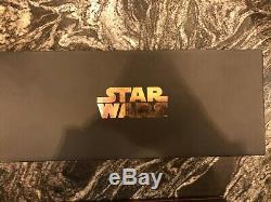 Star Wars Hot Wheels SDCC Exclusive Darth Vader Car Light Saber and Trench Run