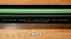 Star Wars Kit Fisto FX Lightsaber New Sealed Hasbro Signature Removable Blade