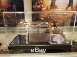Star Wars Life-Size Darth Sidious Limited Edition Lightsaber Hilt