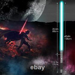 Star Wars Lightsaber Replica Force FX 15 Colour Rechargeable Metal Cosplay UK