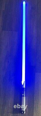 Star Wars Lightsaber Replica Heavy Dueling Rechargeable Metal Hilt Smooth Swing