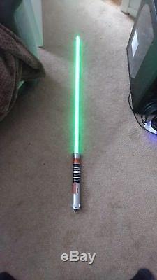Star Wars Luke Skywalker Green Force Fx Lightsaber 2005 Master Replicas