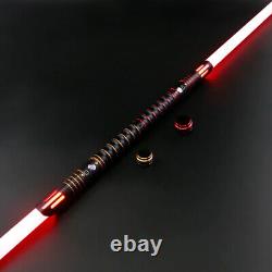 Star Wars Luke Skywalker Lightsaber Silver Metal 12 Colors RGB Light Replica USA
