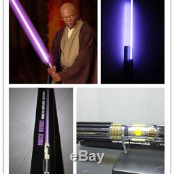 Star Wars MR Master Replicas Mace Windu purple Lightsaber FX metal Limited STOCK