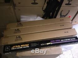 Star Wars MR Master Replicas Mace Windu purple Lightsaber FX metal Limited STOCK