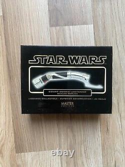 Star Wars Master Replicas. 45 Scaled Count Dooku Lightsaber SW-307