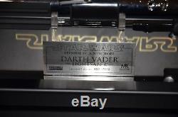 Star Wars Master Replicas Darth Vader Lightsaber LE ANH Very Rare Mint SW-106