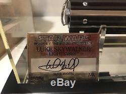 Star Wars Master Replicas Luke Skywalker Signature Empire Lightsaber