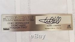 Star Wars Master Replicas Luke Skywalker Version 2 Lightsaber SW-171SE #235/500