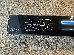 Star Wars Obi Wan Kenobi Force Fx Lightsaber Removable Blade Hasbro Signature