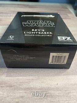Star Wars REY'S LIGHTSABER Scaled Replica With Certificate 2017 EFX Collectibles